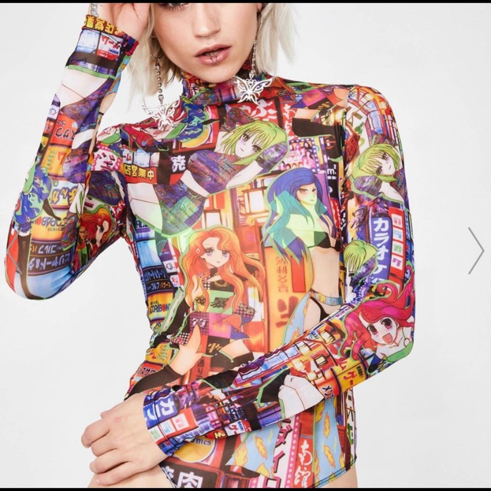 Jaded London mesh bodysuit